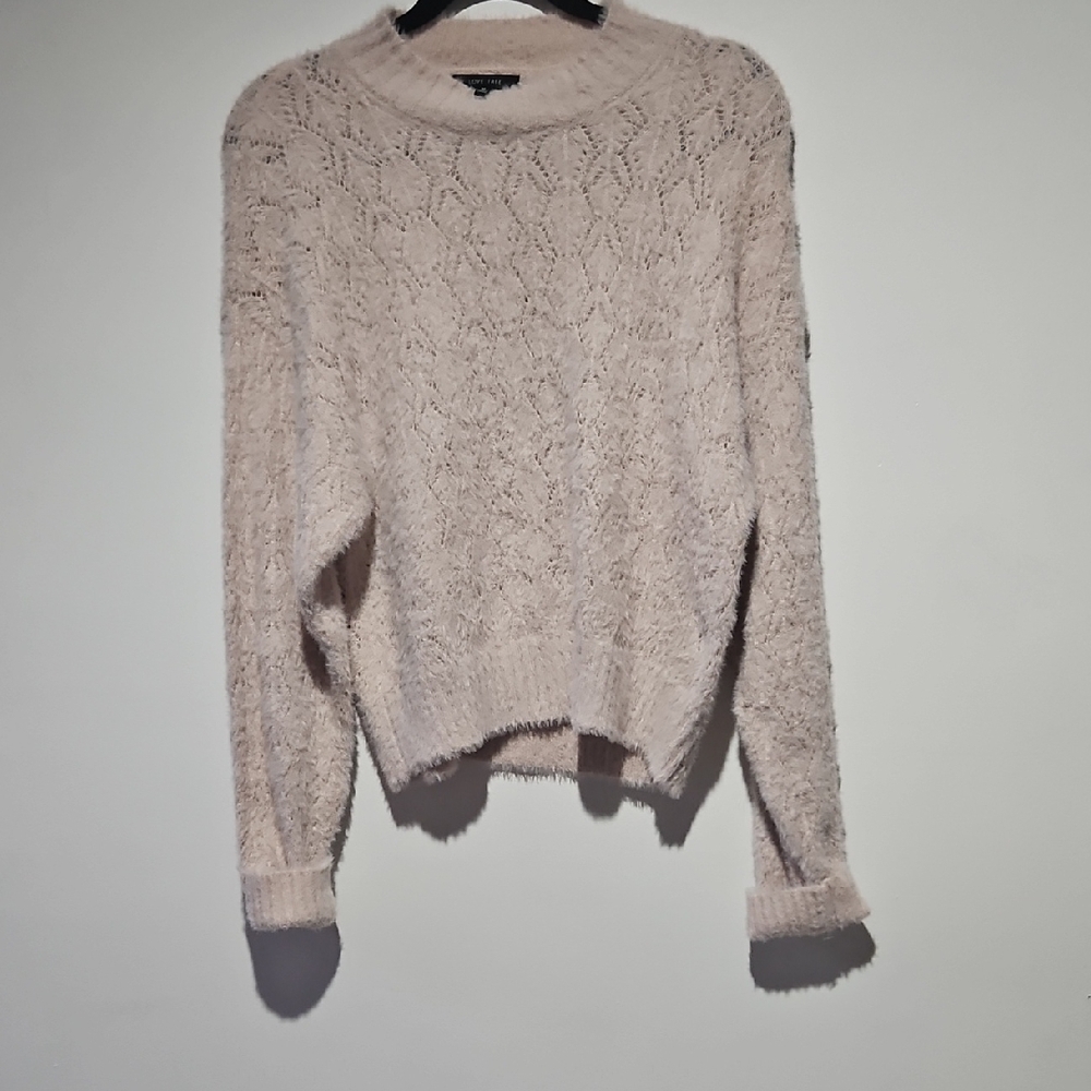 Chic Cream Knit Sweater